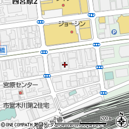 新大阪コーポラス周辺の地図