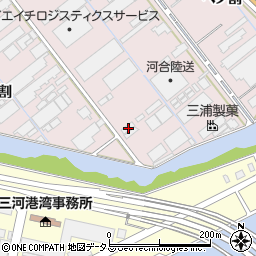 愛知県豊橋市神野新田町トノ割14周辺の地図