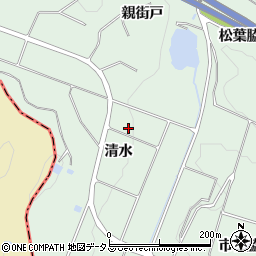 愛知県美浜町（知多郡）豊丘（清水）周辺の地図