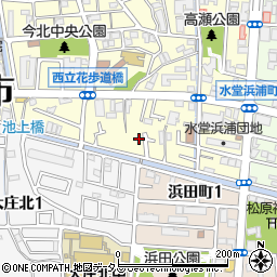 兵庫県尼崎市西立花町3丁目16-20周辺の地図