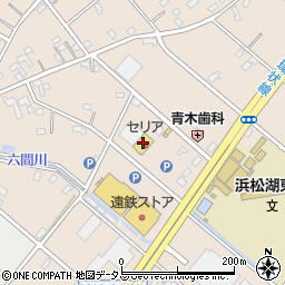 セリア浜松大人見店周辺の地図