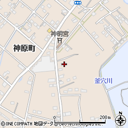 静岡県浜松市中央区神原町1205周辺の地図