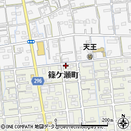 静岡県浜松市中央区篠ケ瀬町72周辺の地図
