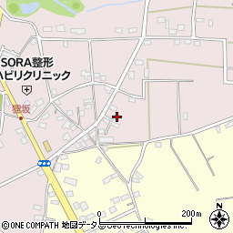 静岡県浜松市中央区西山町205周辺の地図