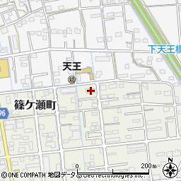 静岡県浜松市中央区篠ケ瀬町32周辺の地図