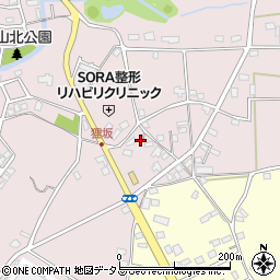 静岡県浜松市中央区西山町290周辺の地図