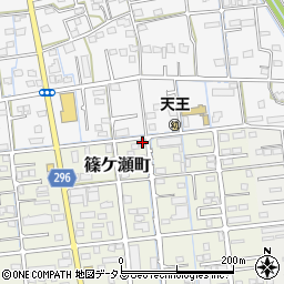 静岡県浜松市中央区篠ケ瀬町69周辺の地図