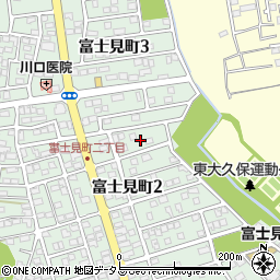 静岡県磐田市富士見町2丁目7周辺の地図