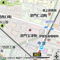 阪神土建労組西宮支部周辺の地図