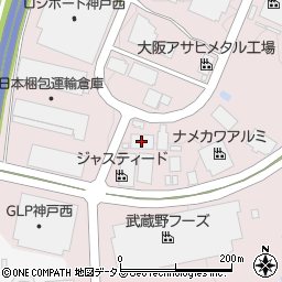 神港鍍金工業所周辺の地図