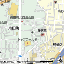 大阪府門真市舟田町41-20周辺の地図