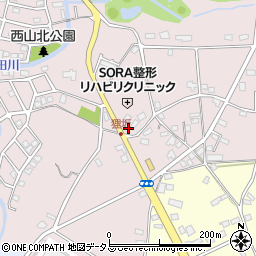 静岡県浜松市中央区西山町301周辺の地図