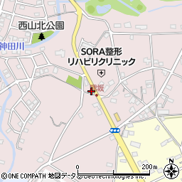 静岡県浜松市中央区西山町1320周辺の地図