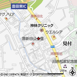 静岡県磐田市富丘872周辺の地図