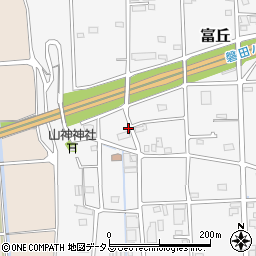 静岡県磐田市富丘472周辺の地図
