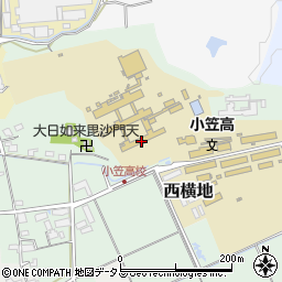 静岡県立小笠高等学校周辺の地図