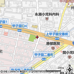テコンドー関西本部道場周辺の地図