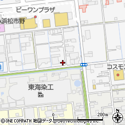 静岡カーシステム浜松店周辺の地図