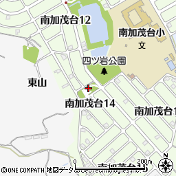 東山公園周辺の地図