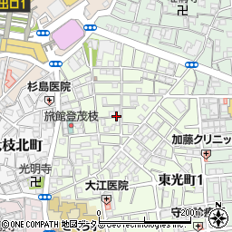 〒570-0036 大阪府守口市大枝東町の地図