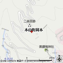 兵庫県神戸市東灘区本山町岡本周辺の地図