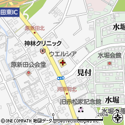 静岡県磐田市富丘932-1周辺の地図