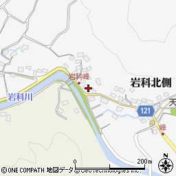 静岡県賀茂郡松崎町岩科北側871周辺の地図