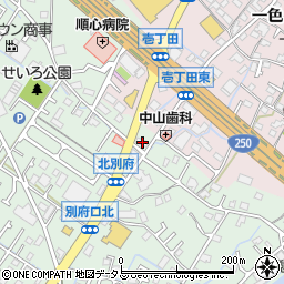 兵庫県加古川市別府町別府838-4周辺の地図