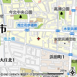 コメダ珈琲店 尼崎西立花店周辺の地図