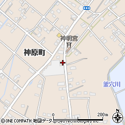 静岡県浜松市中央区神原町1210周辺の地図