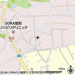 静岡県浜松市中央区西山町210周辺の地図