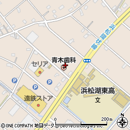 静岡県浜松市中央区大人見町3393周辺の地図