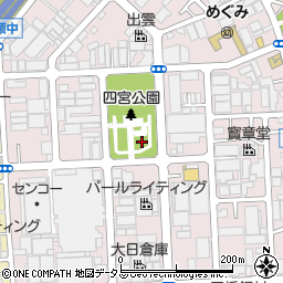 四ノ宮公園トイレ周辺の地図