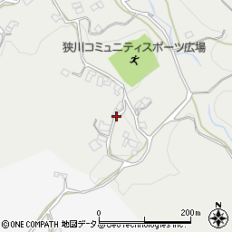 奈良県奈良市下狭川奥町周辺の地図