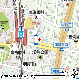 三菱電機ビルソリューションズ株式会社　津営業所周辺の地図