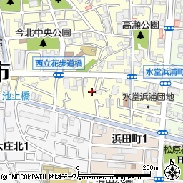 兵庫県尼崎市西立花町3丁目15-4周辺の地図