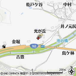 京都府精華町（相楽郡）山田（金堀）周辺の地図