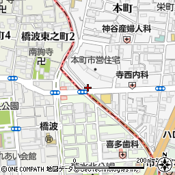 大阪府門真市本町37周辺の地図