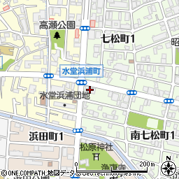 播州信用金庫立花支店周辺の地図