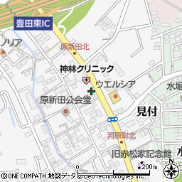 静岡県磐田市富丘870周辺の地図