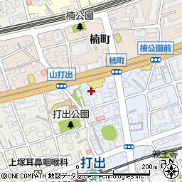 兵庫県芦屋市春日町1周辺の地図