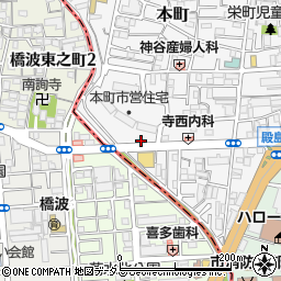 大阪府門真市本町37-1周辺の地図