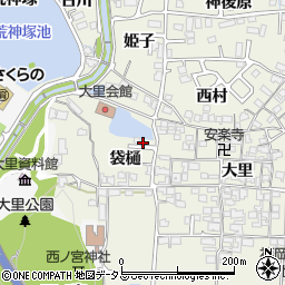 京都府木津川市相楽袋樋4-6周辺の地図