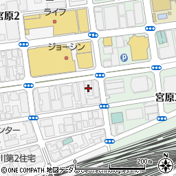 新大阪南愛ビル周辺の地図