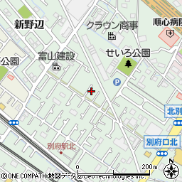 兵庫県加古川市別府町別府936-5周辺の地図