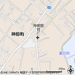 静岡県浜松市中央区神原町1214周辺の地図