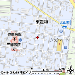 愛知県豊橋市弥生町東豊和136周辺の地図