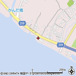 静岡県浜松市中央区白洲町3841周辺の地図