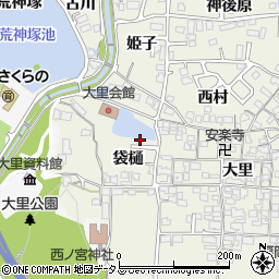 京都府木津川市相楽袋樋4-5周辺の地図