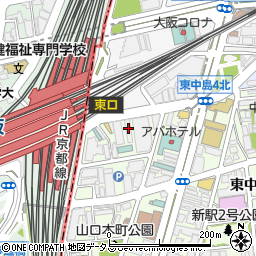 ファミリーマートスバルＪＲ新大阪駅前店周辺の地図